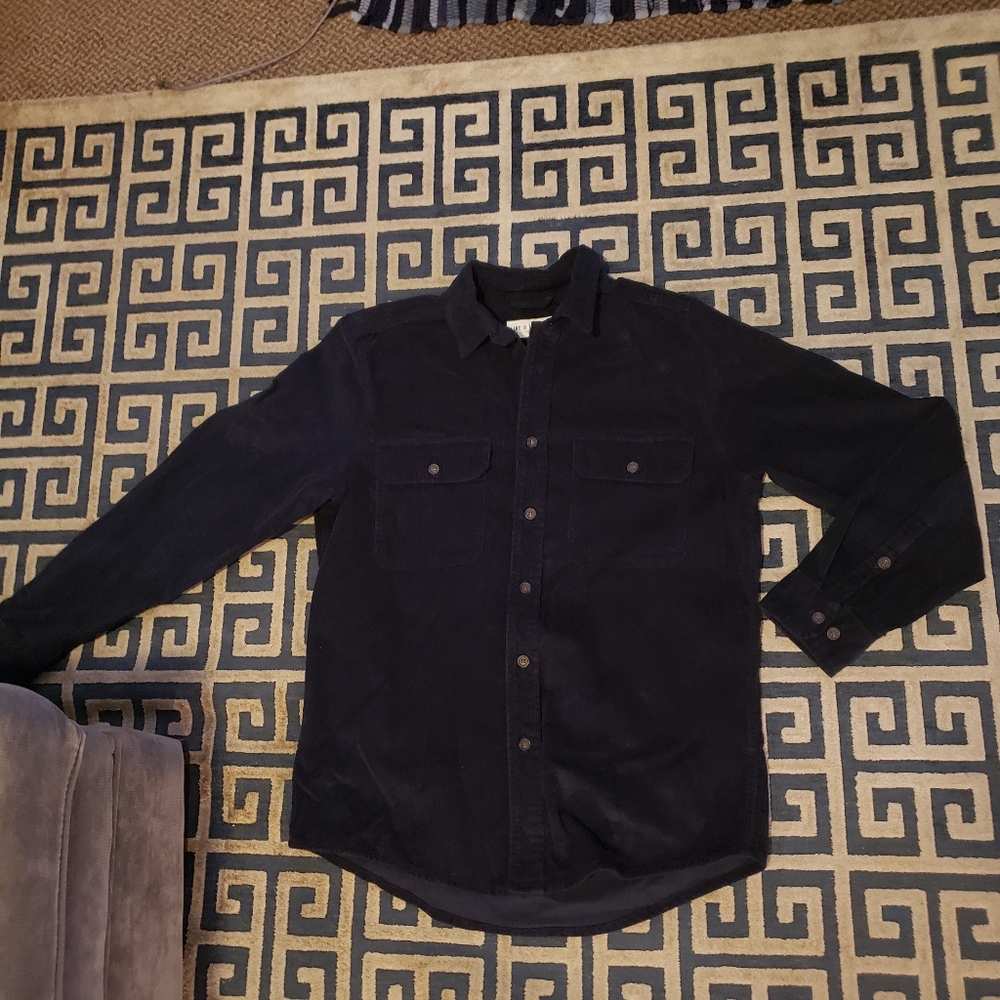 Corduroy button up